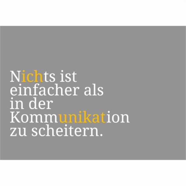 Postkarte "Ich Unikat"