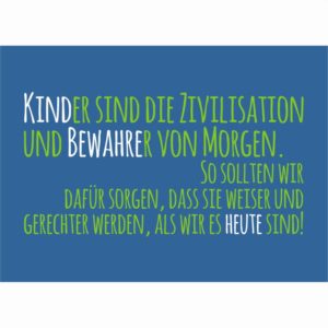 Postkarte "Kind bewahre"