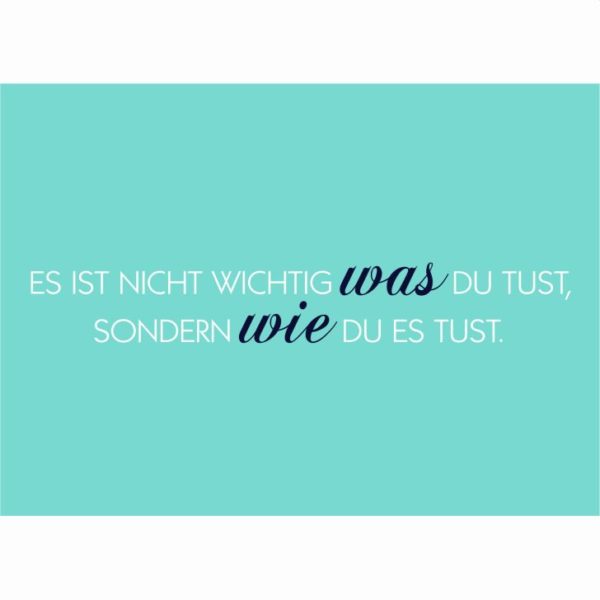 Postkarte "Was Wie"