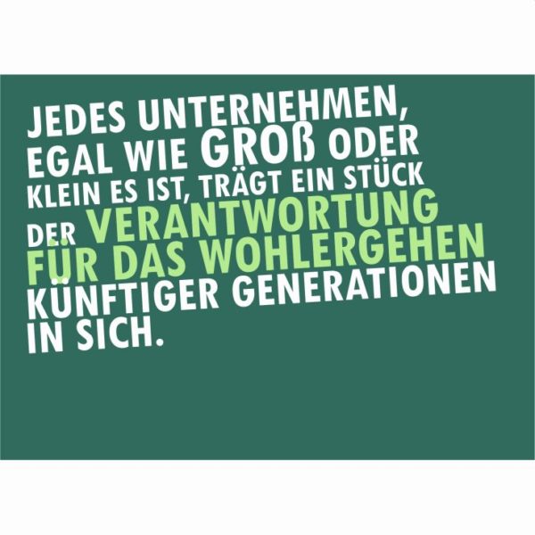 Postkarte "Verantwortung"