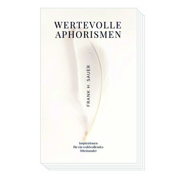 Cover Buch "Wertevolle Aphorismen"