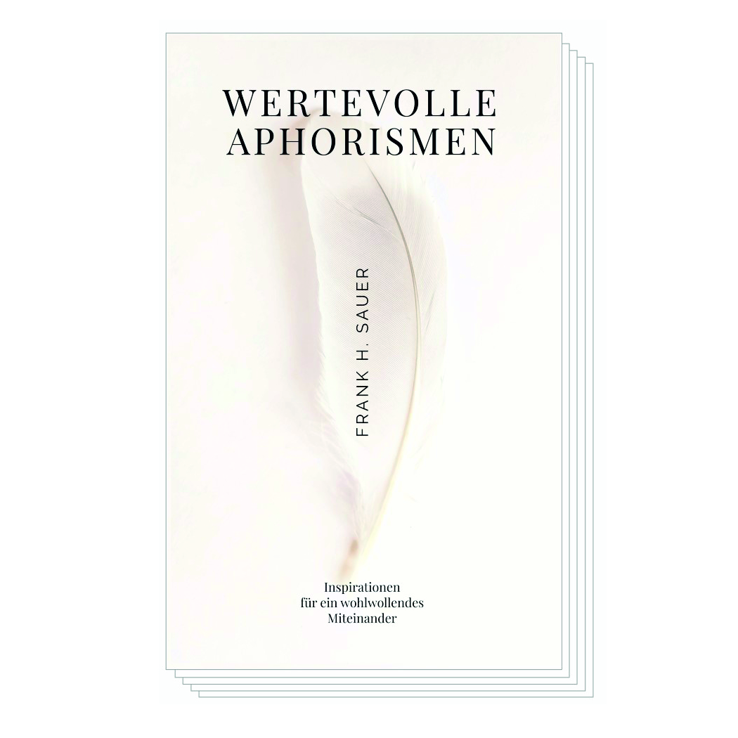 Cover Buch "Wertevolle Aphorismen"