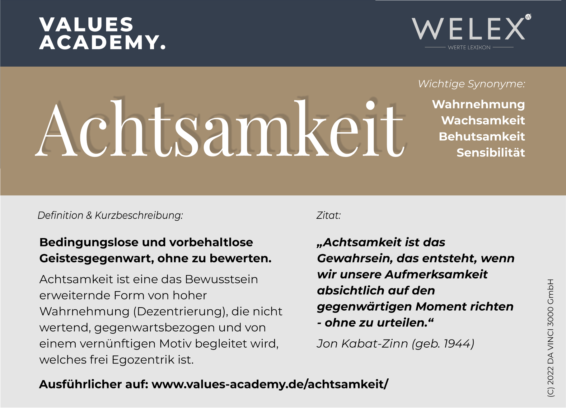 Welche Farbe hat Achtsamkeit?
