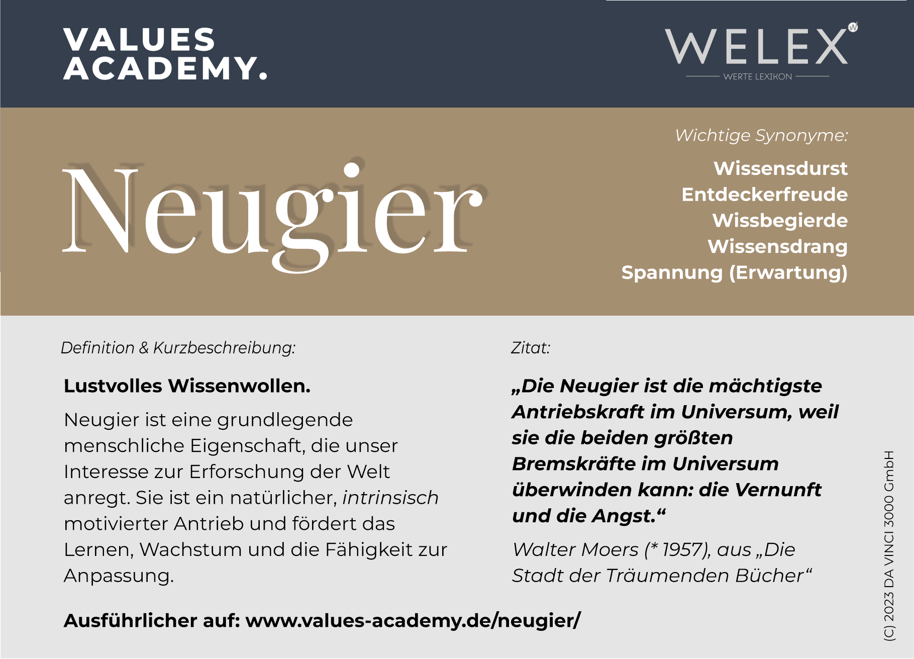Neugier Definition und Beschreibung