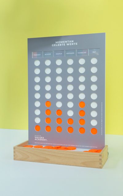 VALUES WALL - Objekt für Wertearbeit